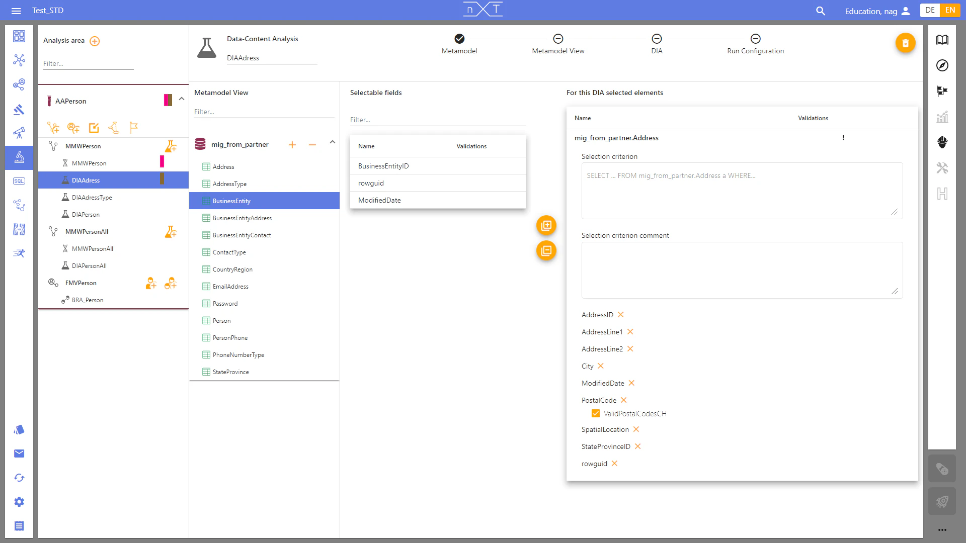 screenshot of nag nxT